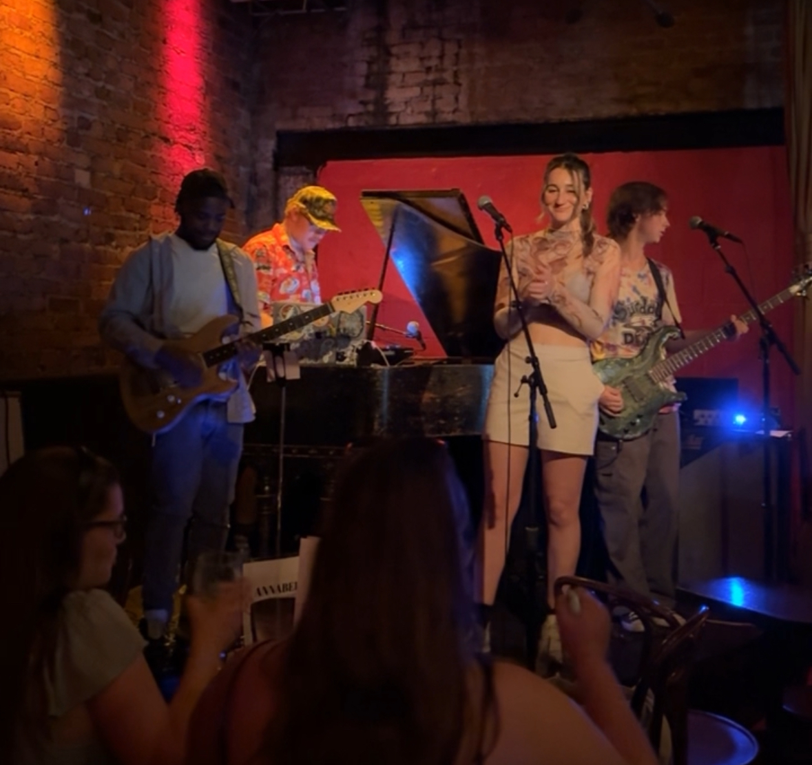 The band's second ever paid show at Rockwood Music Hall